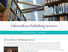 Tablet Screenshot of editorialeyes.net